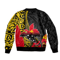 Papua New Guinea Bomber Jacket Vibe Style LT6 - Polynesian Pride