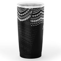 CNMI Polynesian Tumbler - White - Polynesian Turtle - Polynesian Pride