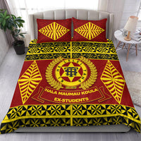 Tonga High School Bedding Set - Tongan Pattern LT13 Red - Polynesian Pride