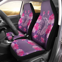Hawaii Shark Turtle Hibiscus Car Seat Covers - Wreath Style - AH - Polynesian Pride