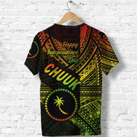 FSM Chuuk T Shirt Happy Independence Day Original Vibes Reggae LT8 - Polynesian Pride