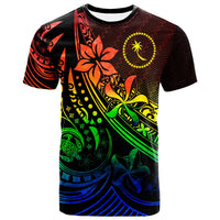 Chuuk T Shirt The Flow of The Ocean Rainbow Color Unisex Rainbow - Polynesian Pride