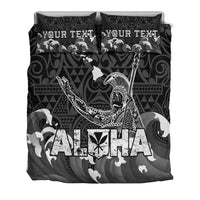 (Custom Personalised) Hawaii King Kamehameha Aloha Hawai'i Nei Bedding Set - LT2 - Polynesian Pride