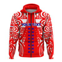 Custom Tuamotu Archipelago Tribal Tattoo Hoodie LT12 - Polynesian Pride