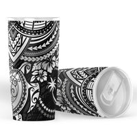 Chuuk Polynesian Tumbler - White - Polynesian Turtle - Polynesian Pride