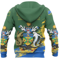 Solomon Islands Hoodie Solomon Islands Coat of Arms Special - Polynesian Pride