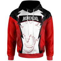 Papua New Guinea Hoodie Morehead PNG Coat ofrms Unisex Red Black - Polynesian Pride
