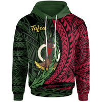 Vanuatu Hoodie Tafea Wings Style Unisex Black - Polynesian Pride