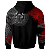 Fiji Polynesian Custom Hoodie Polynesian Chain Style - Polynesian Pride