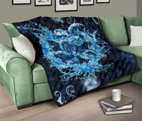 Hawaii Turtle Sea Ohana Premium Quilt - Polynesian Pride