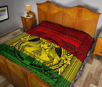 Hawaii Polynesian Pele Mauna Kea Premium Quilt - Polynesian Pride