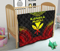 Hawaii Premium Quilt - Kanaka Maoli Polynesian Chief Reggae Version - Polynesian Pride