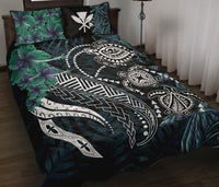 Kanaka Maoli (Hawaiian) Quilt Bed Set - Polynesian Turtle Pacific Tribal - Polynesian Pride