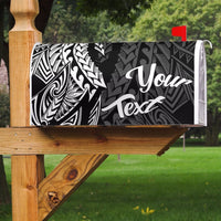 Nauru Mailbox Cover - Custom Personalised Wings Style Mailbox Cover - Nauru Black - Polynesian Pride