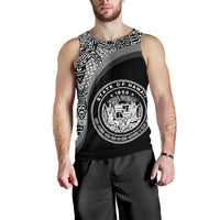Hawaii Coat Of Arms Men's Tank Top - Billow Style - Polynesian Pride