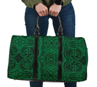 Polynesian Symmetry Green Hawaii Travel Bag Travel Bag One size Green - Polynesian Pride