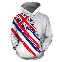 Hawaii Map Polynesian Hoodie - Polynesian Pride