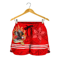 American Samoa Women's Shorts - Nu'uuli Manulele Tausala - Polynesian Pride