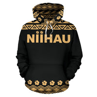 Niihau All Over Hoodie Polynesian Turtle Hoodie - Polynesian Pride