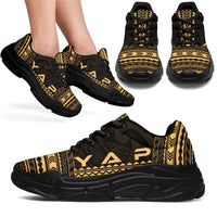 Yap Chunky Sneakers - Polynesian Chief Gold Version - Polynesian Pride