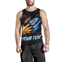 Fiji Personalised Men's Tank Top - Fiji In Me (Black) - Polynesian Pride