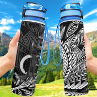 Vanuatu Hydro Tracking Bottle - Wings Style Hydro Tracking Bottle - Vanuatu 32oz Large Black - Polynesian Pride