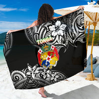 Mate Ma'a Tonga Rugby Sarong Polynesian Unique Vibes - Black Sarong One Size Black - Polynesian Pride