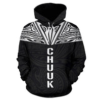 Chuuk All Over Hoodie Neck Style - Polynesian Pride