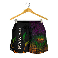 Hawaii Women's Shorts - Hawaii Seal Rocket Style - Polynesian Pride