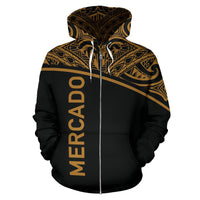 MERCADO All Over Zip up Hoodie PP1406 - Polynesian Pride