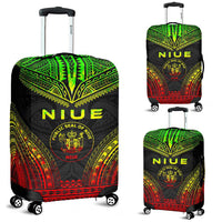 Niue Polynesian Chief Luggage Cover - Reggae Version Reggae - Polynesian Pride