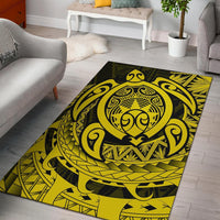 Hawaii Polynesian Turtle Rug - Yellow Yellow - Polynesian Pride