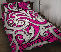 Hawaii Quilt Bed Set Polynesia Maori Ethnic Ornament AH - Polynesian Pride