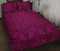 Hawaii Quilt Bed Set Polynesia Lauhala Mix AH - Polynesian Pride