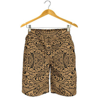 Polynesian Culture Gold Men's Short - Polynesian Pride