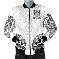 Fiji Active - Men's Bomber Jacket Black - Polynesian Pride