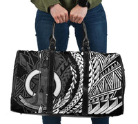 Vanuatu Travel Bag - Wings Style Travel Bag - Black - Vanuatu One size Black - Polynesian Pride