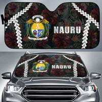 Nauru Auto Sun Shades - Chain Polynesian Auto Sun Shade Universal Fit BLACK - Polynesian Pride