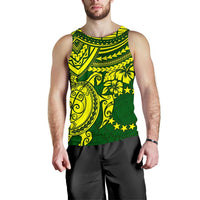 Cook Islands Polynesian Men's Tank Top - Polynesian Turtle - Polynesian Pride