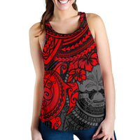 Federated States Of Micronesia 's Racerback Tank - Red Turtle - Polynesian Pride