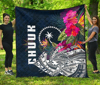 Chuuk Premium Quilt - Chuuk Summer Vibes - Polynesian Pride