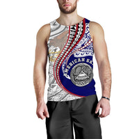 American Samoa Men's Tank Top Kanaloa Tatau Gen AS - Polynesian Pride