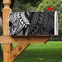Chuuk State Mailbox Cover - Wings Style Mailbox Cover - Chuuk State Black - Polynesian Pride