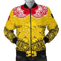 Papua New Guinea Men's Bomber Jacket Melanesia - Polynesian Pride