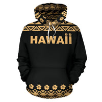 Hawaii All Over Hoodie Polynesian Tiki Hoodie - Polynesian Pride