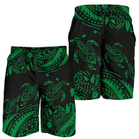 Hawaii Polynesian Men's Short - Green Sea Turtle - Polynesian Pride