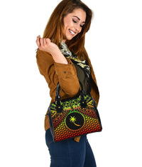 Polynesian Chuuk Personalised Shoulder Handbag - Reggae Vintage Polynesian Patterns - Polynesian Pride