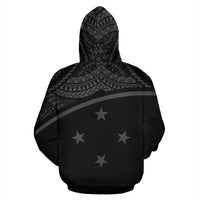 Chuuk All Over Zip up Hoodie Micronesia Curve Style - Polynesian Pride