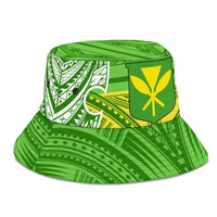 Hawaii Polynesian Bucket Hat - Hawaiian Pattern With Seal - Polynesian Pride