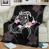 Hawaii Turtle Swim Poly Premium Blanket - Polynesian Pride